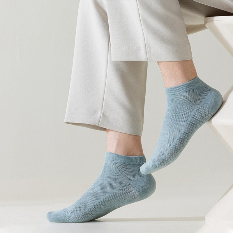 면 메쉬 남자 보트 양말 면 메쉬 남자 보트 양말