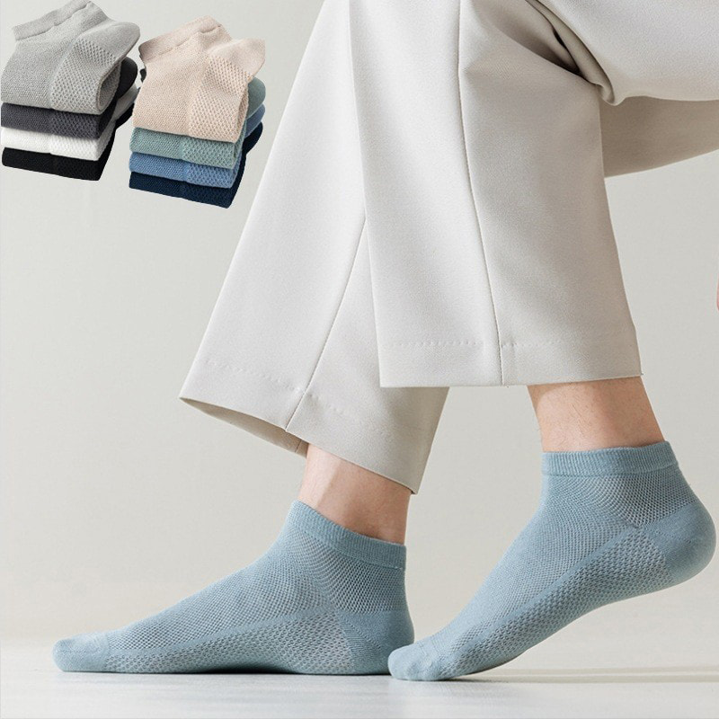 면 메쉬 남자 보트 양말 면 메쉬 남자 보트 양말