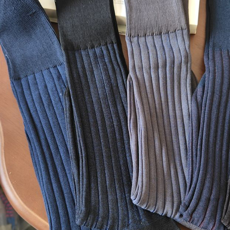 이중 바늘 비즈니스 축구 양말 이중 바늘 비즈니스 축구 양말