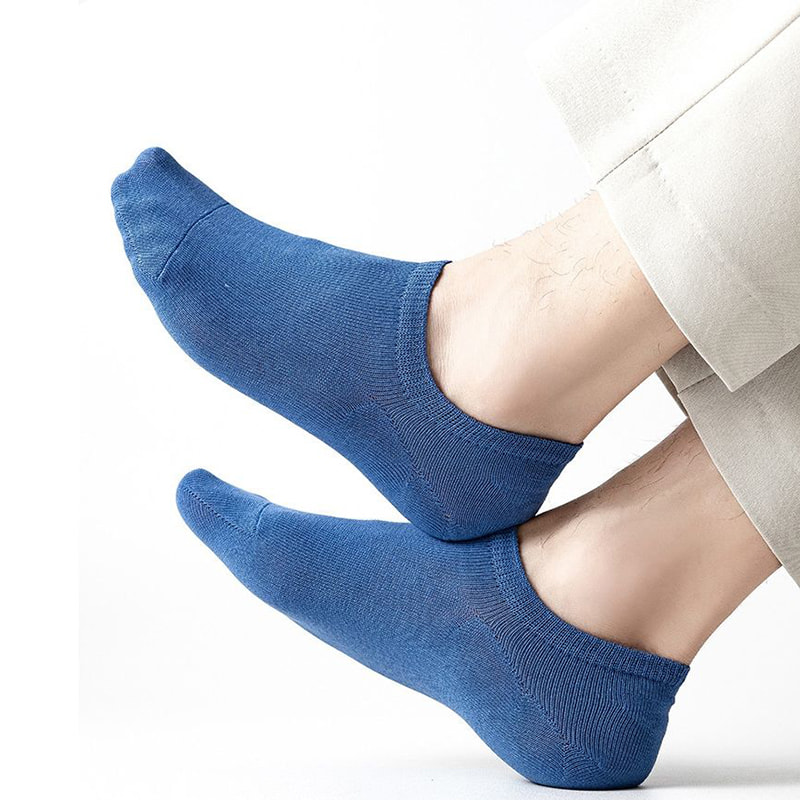 남성의 일반 평범한 색상 얕은 양말 남성의 일반 평범한 색상 얕은 양말