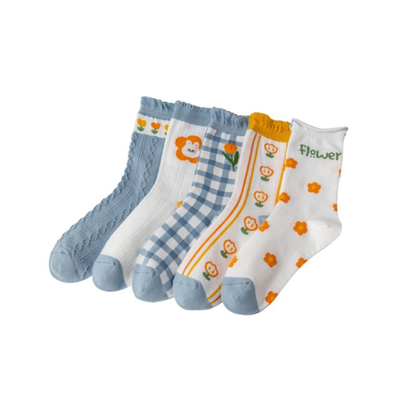 어린이를위한 중간 튜브 양말, 일본 만화 양말 트렌드, 한국 버전, 4 시즌 얇은 여자 양말 어린이를위한 중간 튜브 양말, 일본 만화 양말 트렌드, 한국 버전, 4 시즌 얇은 여자 양말