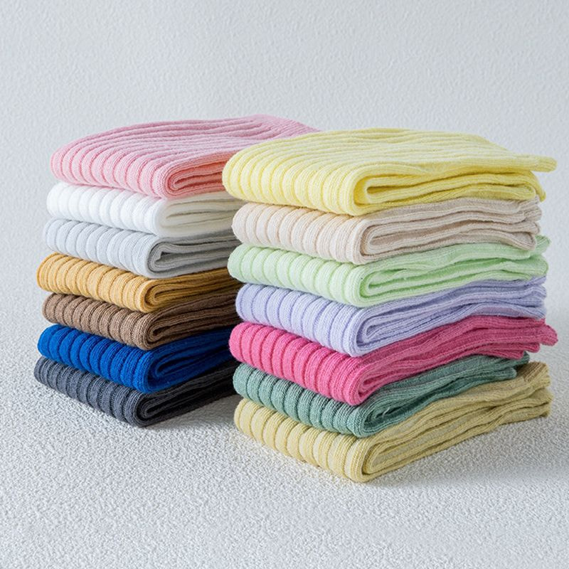 어린이 양말, 튜브 양말, 아기 소년 및 소녀 무릎 양말, 사탕 색 똑바로 보드 이중 바늘 양말 어린이 양말, 튜브 양말, 아기 소년 및 소녀 무릎 양말, 사탕 색 똑바로 보드 이중 바늘 양말